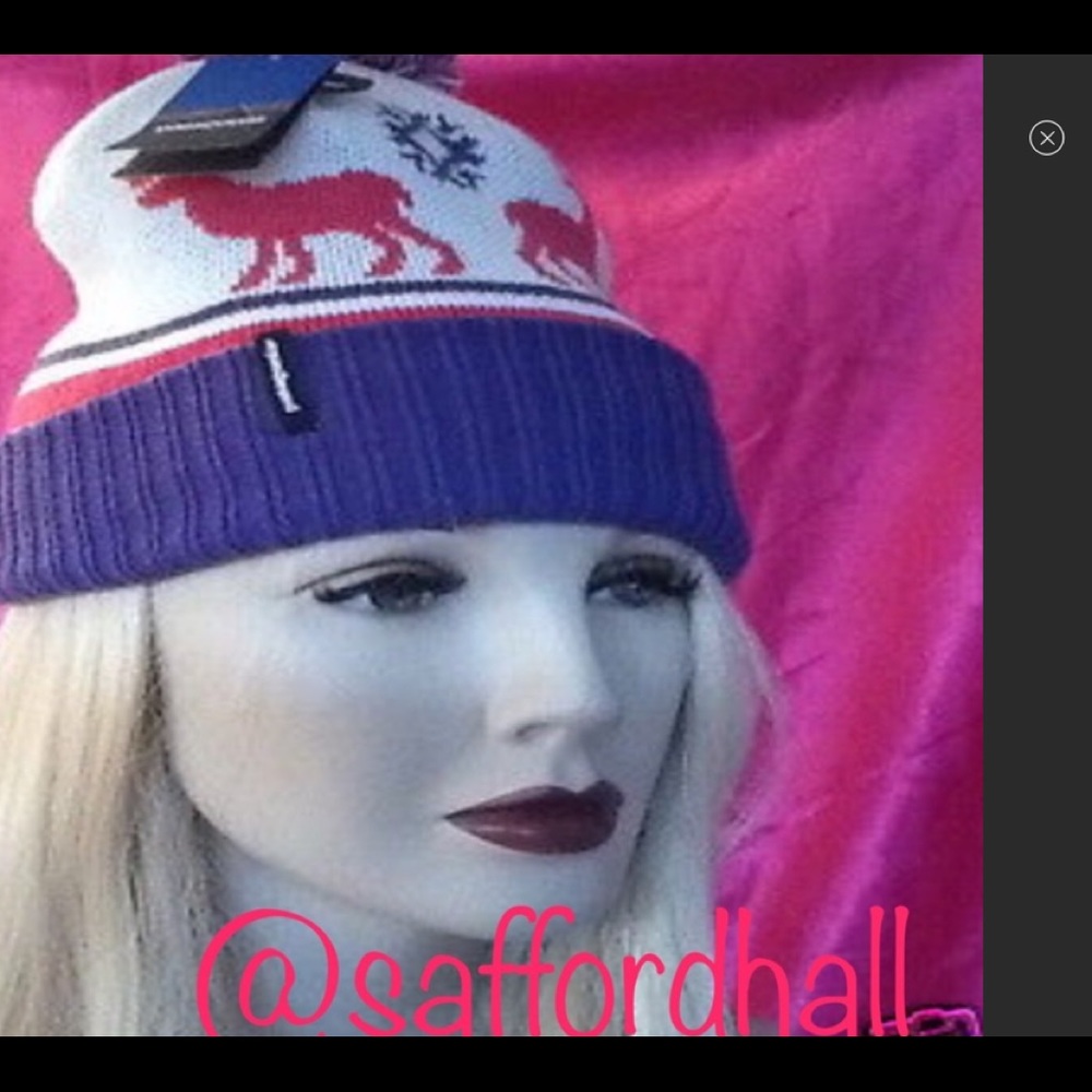 NWT 🏂 Hat Patagonia Powder Town Beanie Pom Pom - Picture 2 of 4